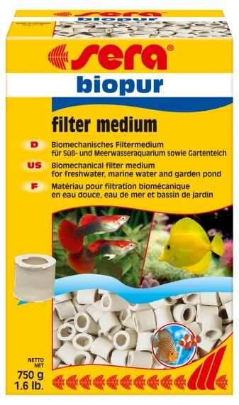 Sera biopur aquarium filter medium