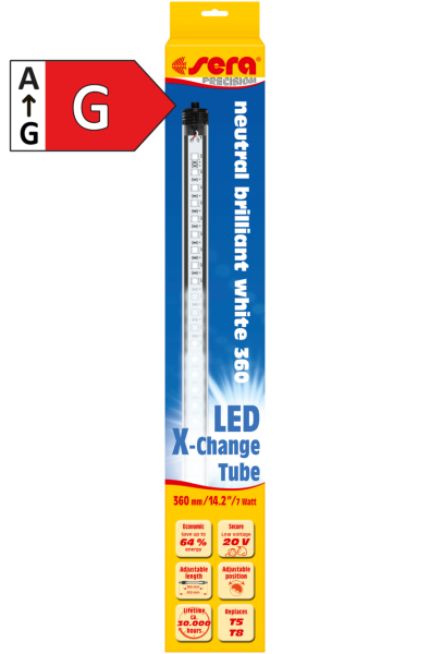 Sera LED X-Change Tube neutral brilliant white 360 mm
