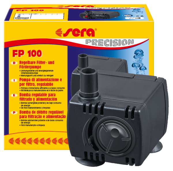 Sera adjustable aquarium filter pump FP 100