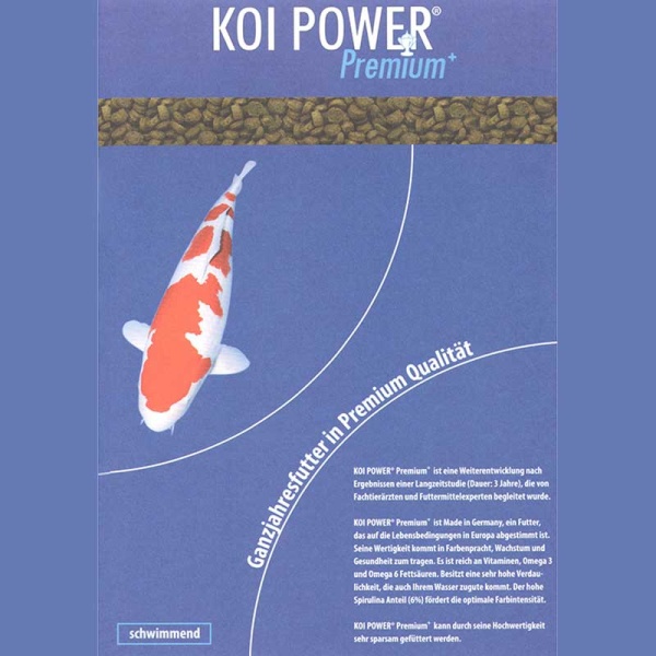 Koi Power Premium + nourriture flottante Koi