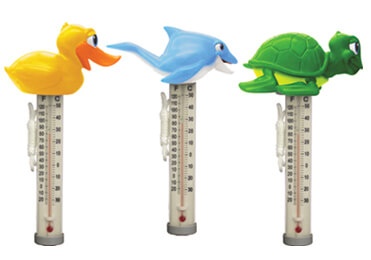 Animal thermometer swimming pool