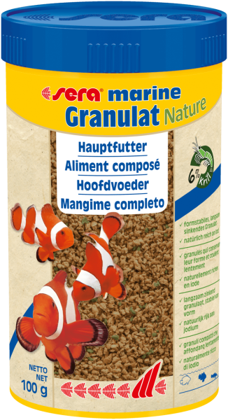 Sera marin granules nature aquarium food 250 ml
