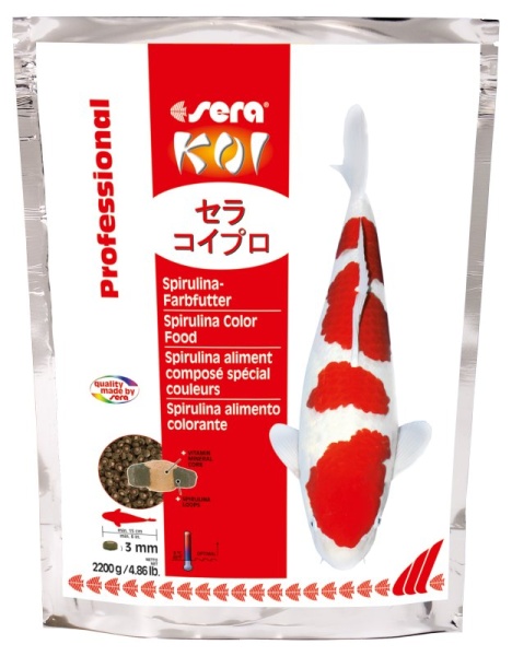 sera KOI Professional Spirulina-Farbfutter
