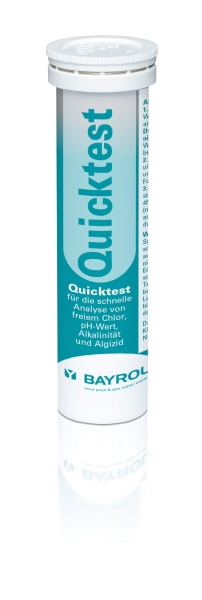 Bayrol Quicktest pool water analysis