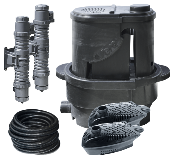 Sera Koi Professional 24000 pond filter with pond pump and UV-C system