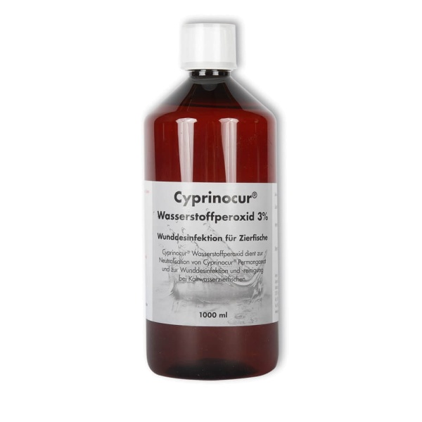 Cyprinocur peroxyde d'hydrogène 3% médicament Koi