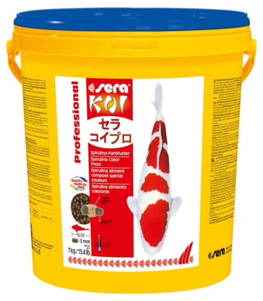 Sera Koi Professional Spirulina colorée