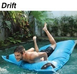 XXL cushion drift swimming pool