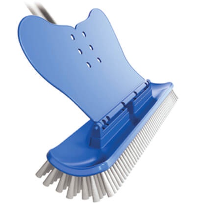Pool wall brush XL with pressure plate in the pool shop cheap