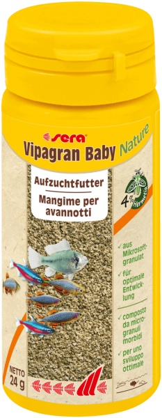 Sera vipagran Baby Nature alimento para peces