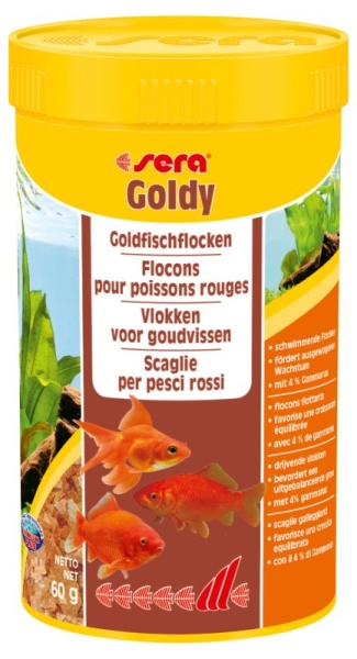 Sera Goldy Goldfish comida