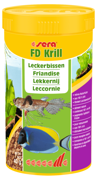Sera FD Krill Alimento para acuarios 250 ml