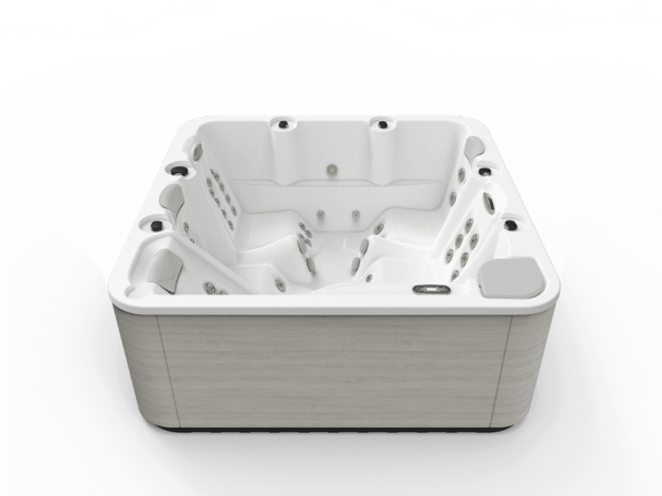 Aquavia SPA bain à remous Aqualife 7 baignoire couleur blanc lambris extérieur Papillon