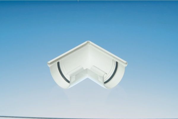 Accessoires de toit de connecteur d'angle en PVC pour gouttière