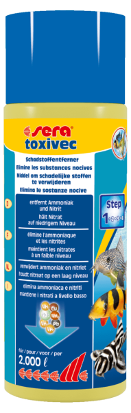 Sera Aquarium Wasserpflegemittel toxivec 500 ml