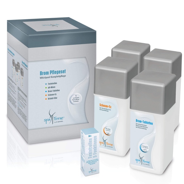 SpaTime Brom Care Set Whirlpool Water Care Sin cloro