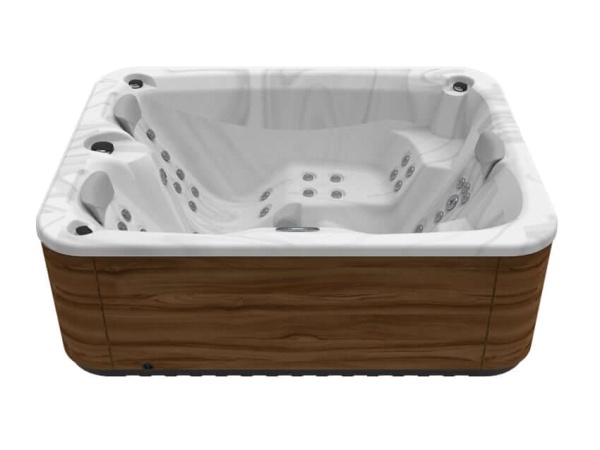 Aquavia SPA Whirlpool Touch - tub color sterling - exterior paneling walnut