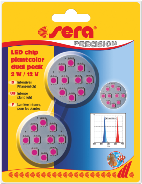Sera Aquarium LED Chips plantcolor dual peak