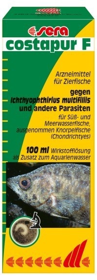 Sera costapur F ornamental fish medicinal product