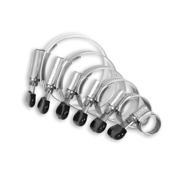 Stainless steel hose clamps Hi-Grip