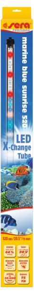 Sera Aquarium LED X-Change Tube bleu marine lever du soleil