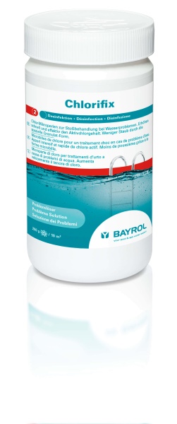 Bayrol Chlorifix chlorine granules pool water treatment in the pool shop offer
