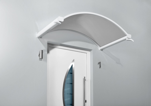 Round arch canopy NO white clear