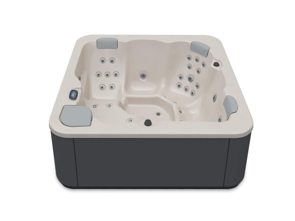 Aquavia SPA Whirlpool Aqualife 5 - couleur de la baignoire Alba - revêtement extérieur graphite