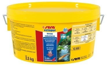 sera ectopur medicinal product for ornamental fish 2500g
