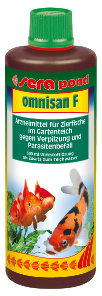 sera pond omnisan ornamental fish medicinal product