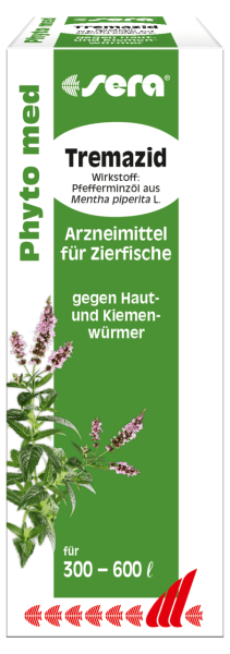 Sera Phyto med Tremazid herbal medicine for ornamental fish 30 ml