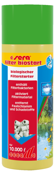 Sera pond filter biostart pond filter bacterias