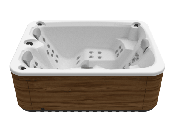 Aquavia SPA Whirlpool Touch - tub color white - exterior paneling walnut