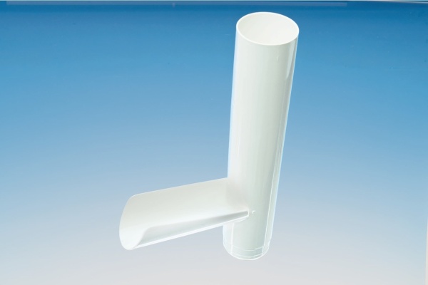 PVC gutters water drain flap roof accessories
