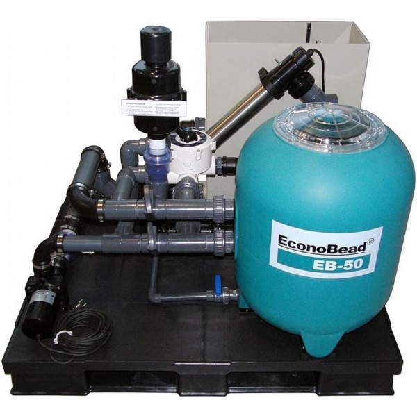 Aquaforte EconoBead EB-50 complete bead filter system