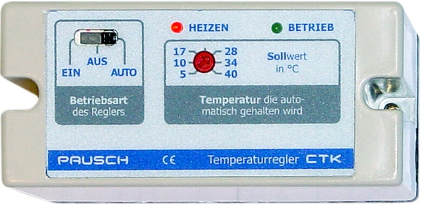 Régulateur de température standard Ctk + Digifat