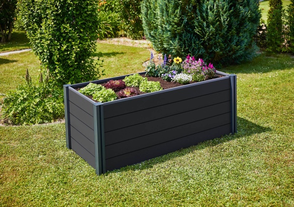 Gutta raised bed Elevada made of WPC