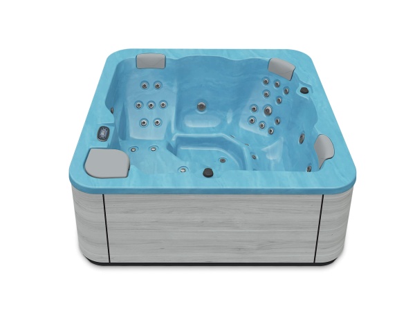 Aquavia SPA Whirlpool Aqualife 5 - couleur de la baignoire Blue Marple - revêtement extérieur Butterfly