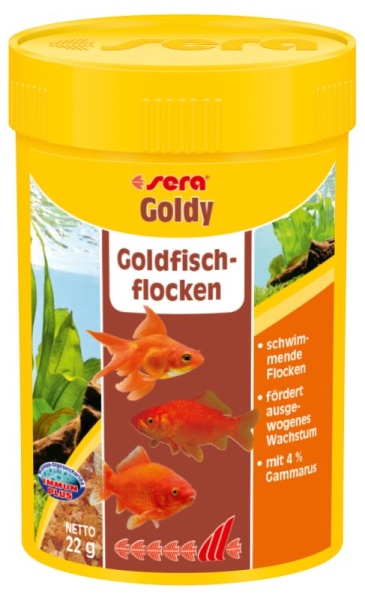 Sera Goldy nourriture poisson rouge