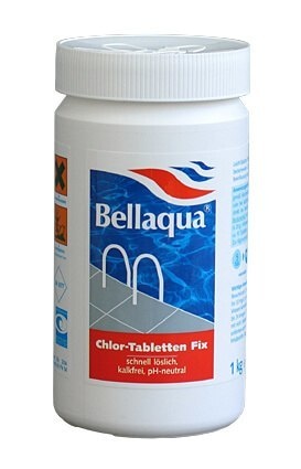 Chlorine tablets pool water care
