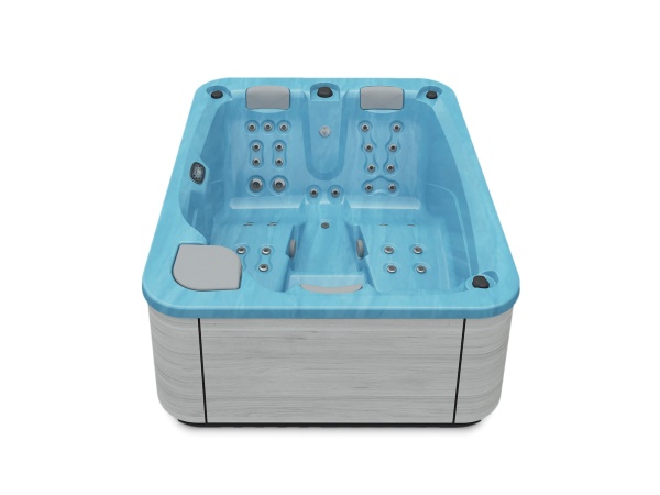 Aquavia SPA Whirlpool Touch - Blue Marble tub color - Butterfly exterior panelling