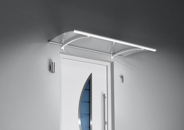 Desk canopy with white LED technology
