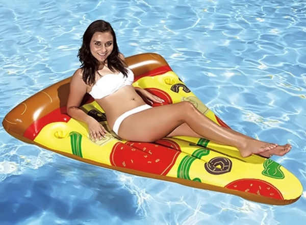 inflatable pizza air mattress