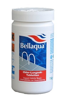 Chlorine long-term tablets