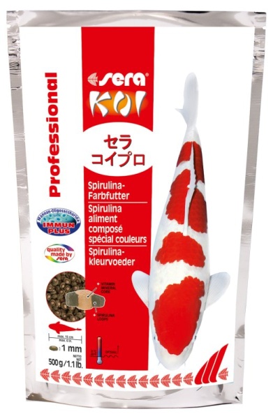 Sera Koi Professional Spirulina colored food