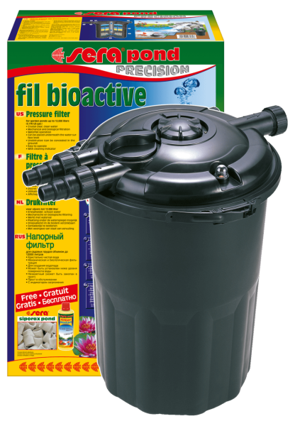 Sera pond fil filtro de presión bioactivo filtro de estanque sin bomba de estanque