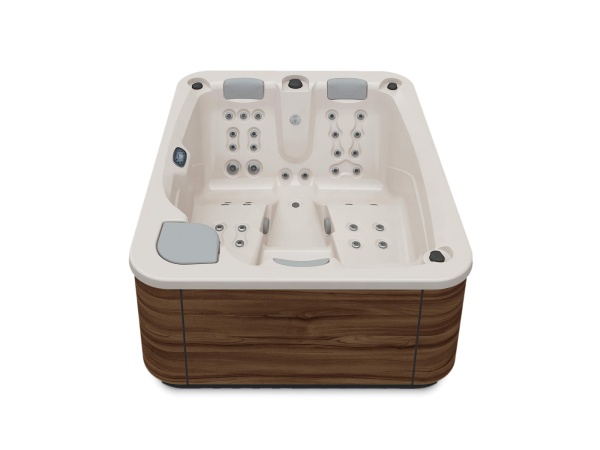 Aquavia SPA Whirlpool Touch - tub color Alba - exterior paneling walnut