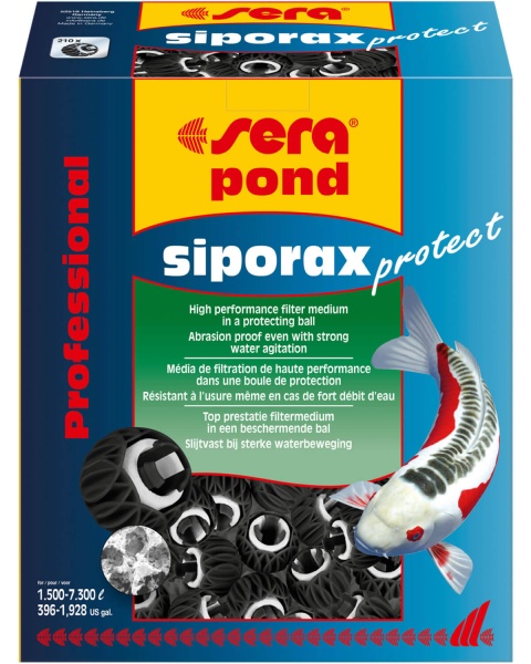 Sera Siporax protect pond filter medium