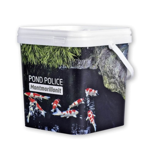 Pond Police cuidado del agua del estanque de montmorillonita