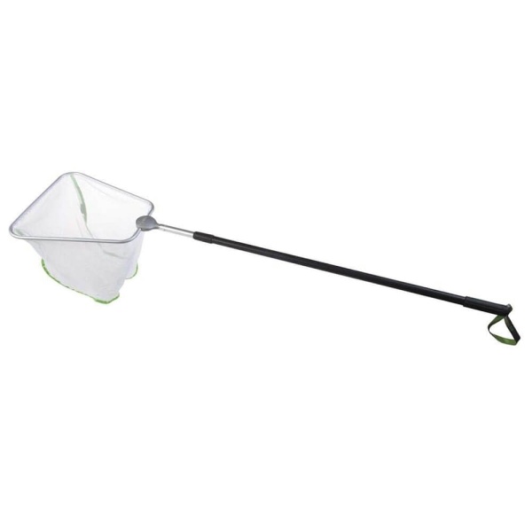 Pond net with telescopic handle cleaning net